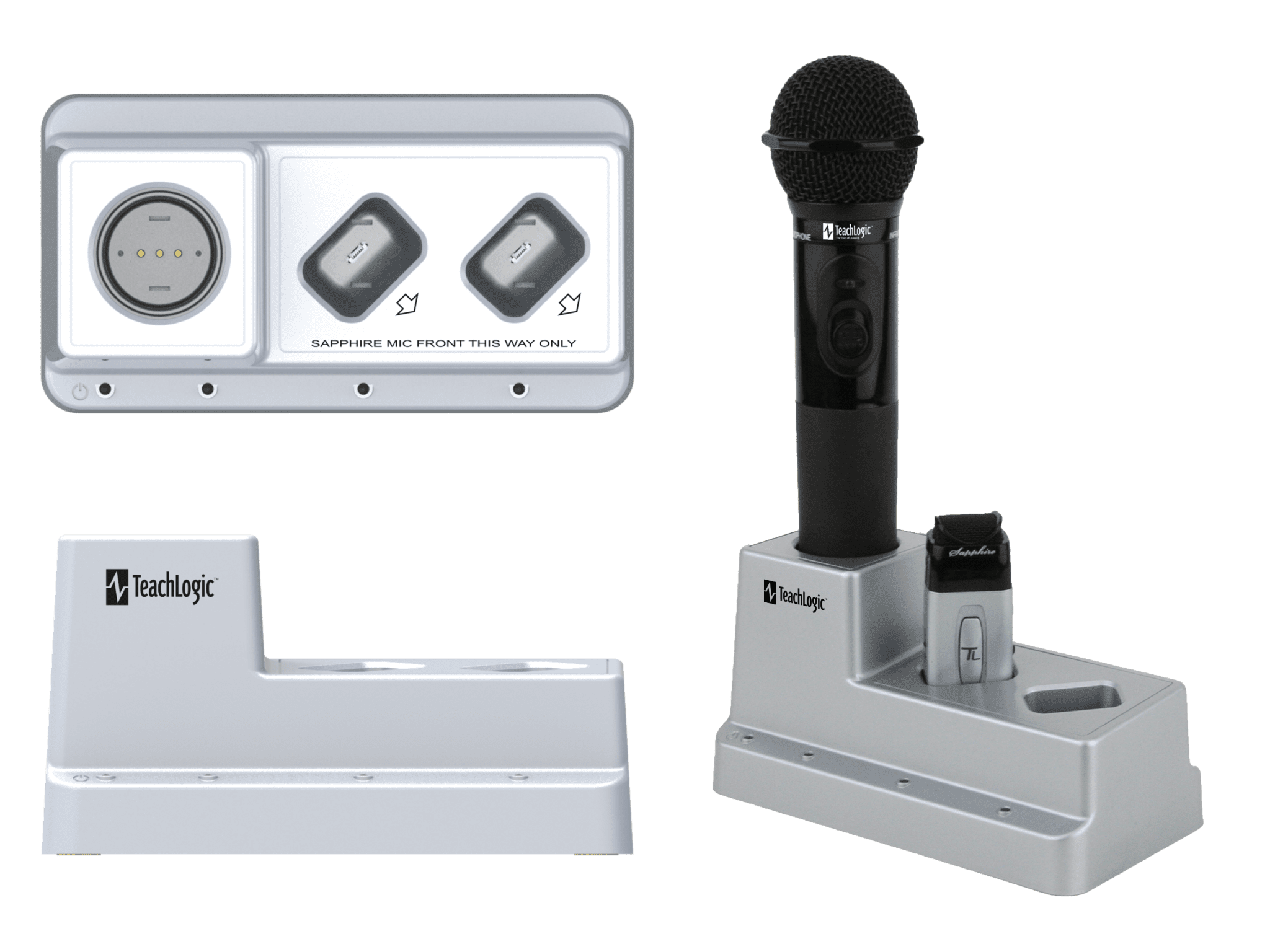 Handheld Microphone Charger TeachLogic