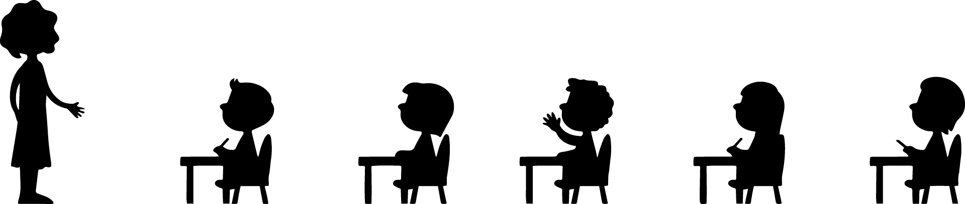 Classroom Silhouette