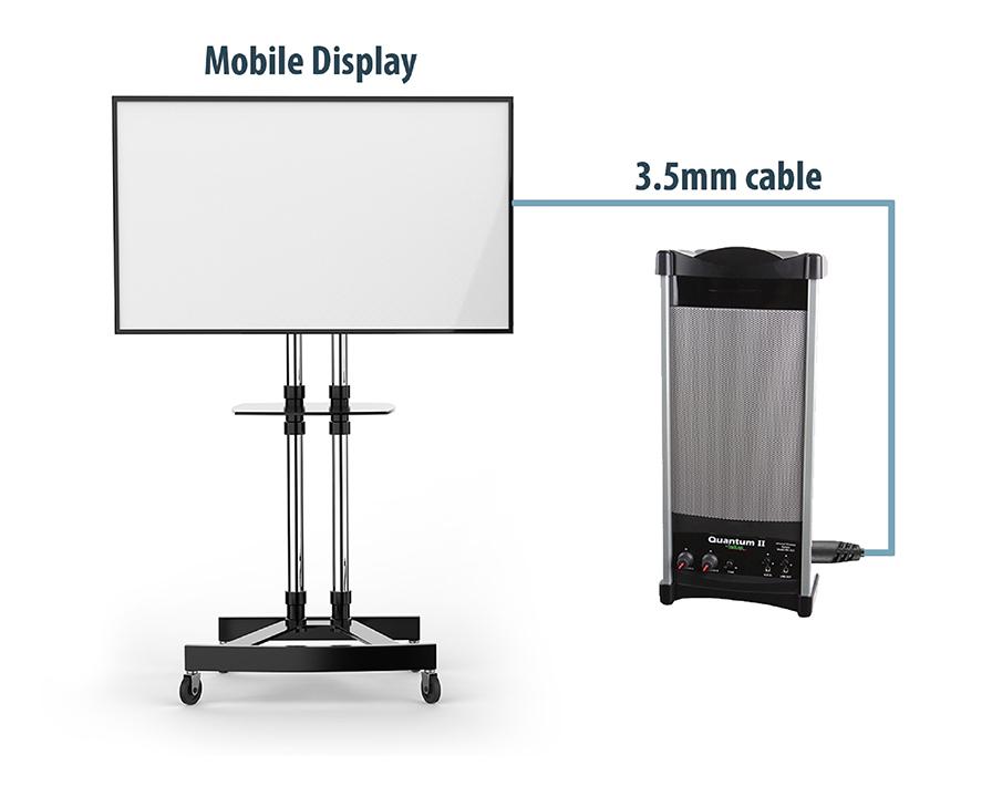 add speaker to mobile cart1