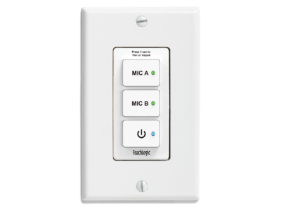 TeachLogic Pairing Switch OP 10 wall plate
